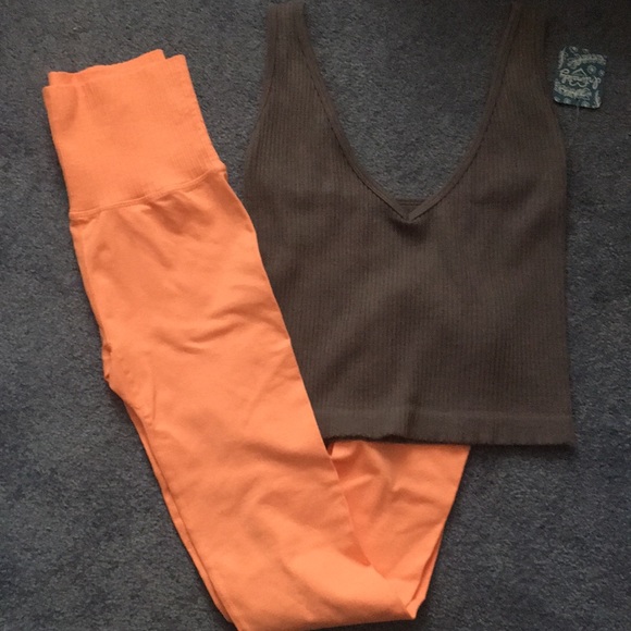 ☀️HP☀️NWOT Free People leggings - Picture 2 of 5